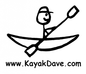 KayakDave Round Sticker