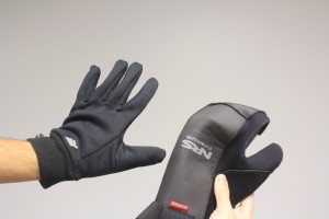 Buy one size larger to accommodate fleece glove liners 