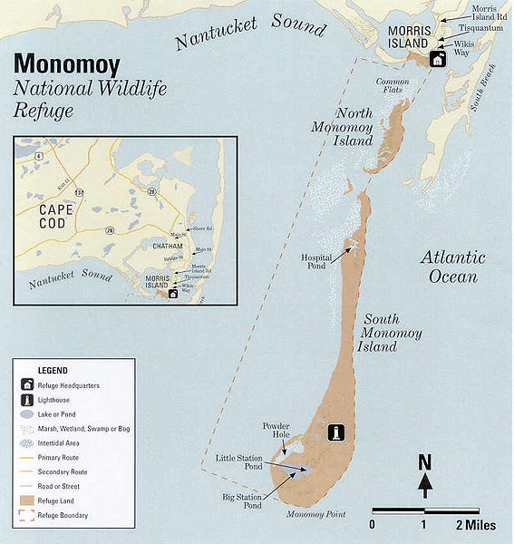 Monomoy Island Map