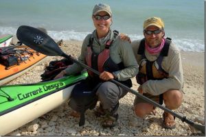 Amy and Dave Freeman at Key West, FL (Photo from The Wilderness Classroom)