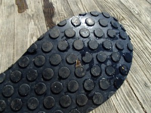 Stealth Rubber soles provide amazing grip!