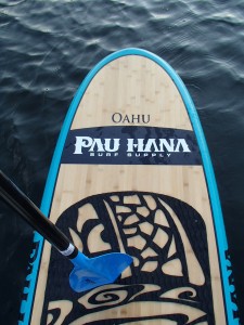 Pau Hana Oahu SUP with Aquabound Freedom paddle