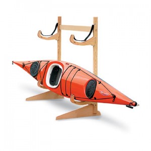 Racks are a great way to keep your kayak safe over the winter (Image Courtesy of Talic)