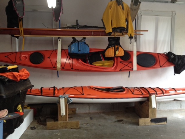 Boreal Alvik's Kayak Storage Solution